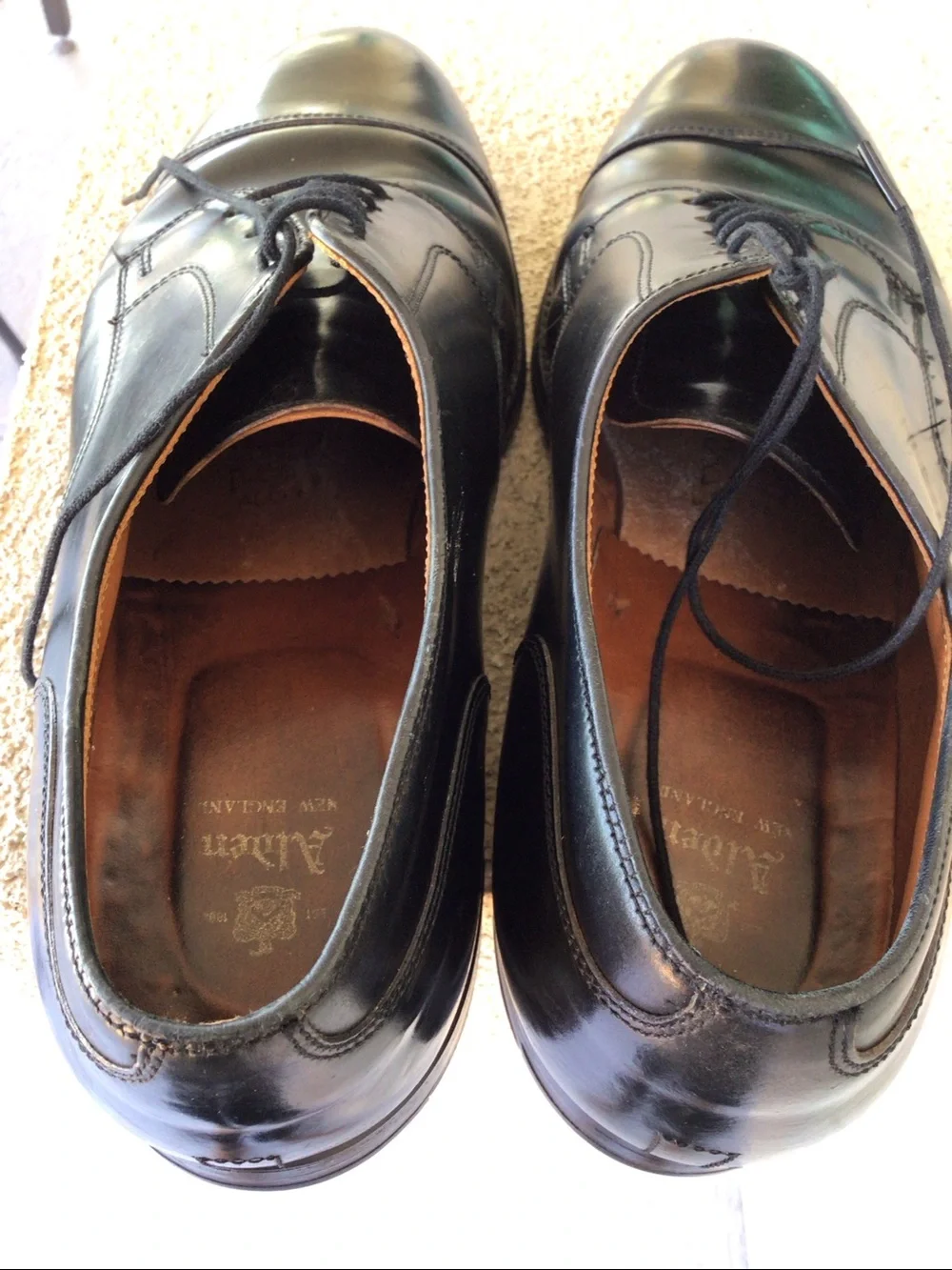 Alden Shell Cordovan used conditions 10.5/3xwide